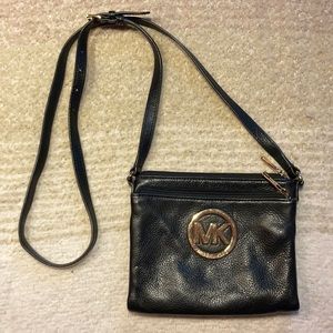 Authentic pebbled leather Michael Kors bag